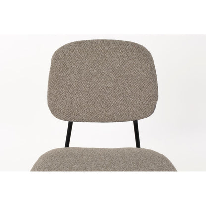 White Label Living Eetkamerstoel Roos Beige - KwaliteitWonen.nl