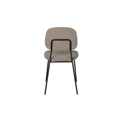 White Label Living Eetkamerstoel Roos Beige - KwaliteitWonen.nl