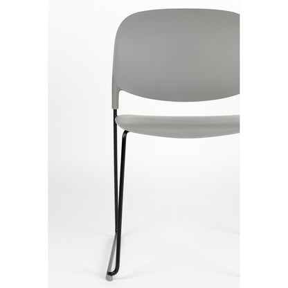 White Label Living Eetkamerstoel Stacks Grijs - KwaliteitWonen.nl