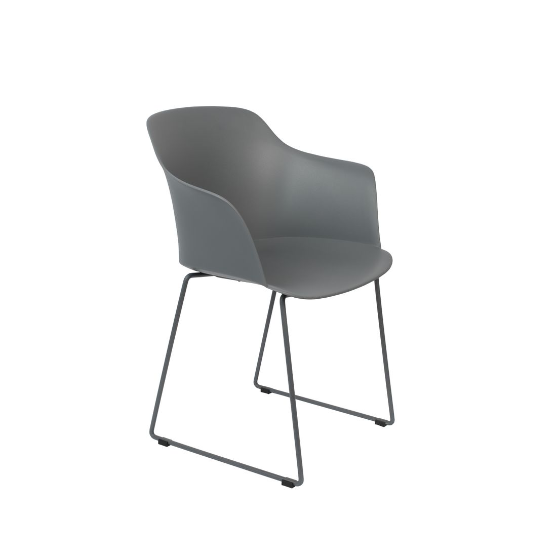 White Label Living Eetkamerstoel Tango Grijs - KwaliteitWonen.nl