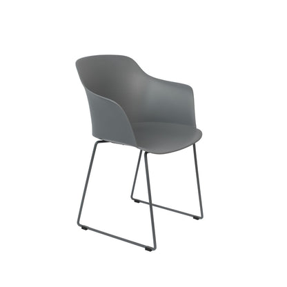 White Label Living Eetkamerstoel Tango Grijs - KwaliteitWonen.nl