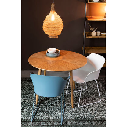 White Label Living Eetkamerstoel Tango Wit - KwaliteitWonen.nl