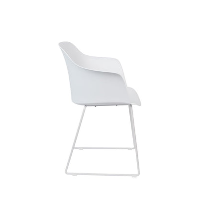 White Label Living Eetkamerstoel Tango Wit - KwaliteitWonen.nl