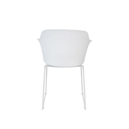 White Label Living Eetkamerstoel Tango Wit - KwaliteitWonen.nl