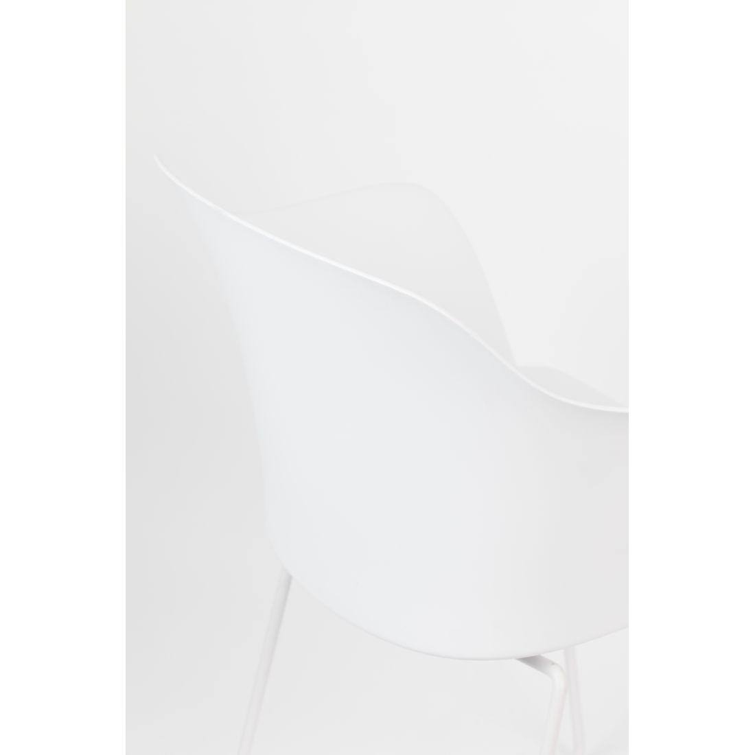 White Label Living Eetkamerstoel Tango Wit - KwaliteitWonen.nl