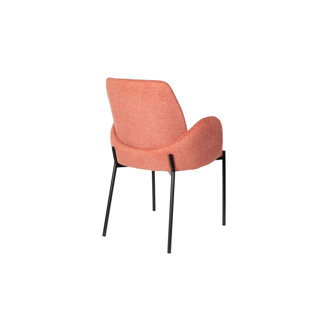 White Label Living Eetkamerstoel Tjarda Roze - KwaliteitWonen.nl