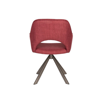 White Label Living Eetkamerstoel Toye Red - KwaliteitWonen.nl