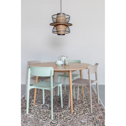 White Label Living Eetkamerstoel & Tuinstoel Clive Beige - KwaliteitWonen.nl