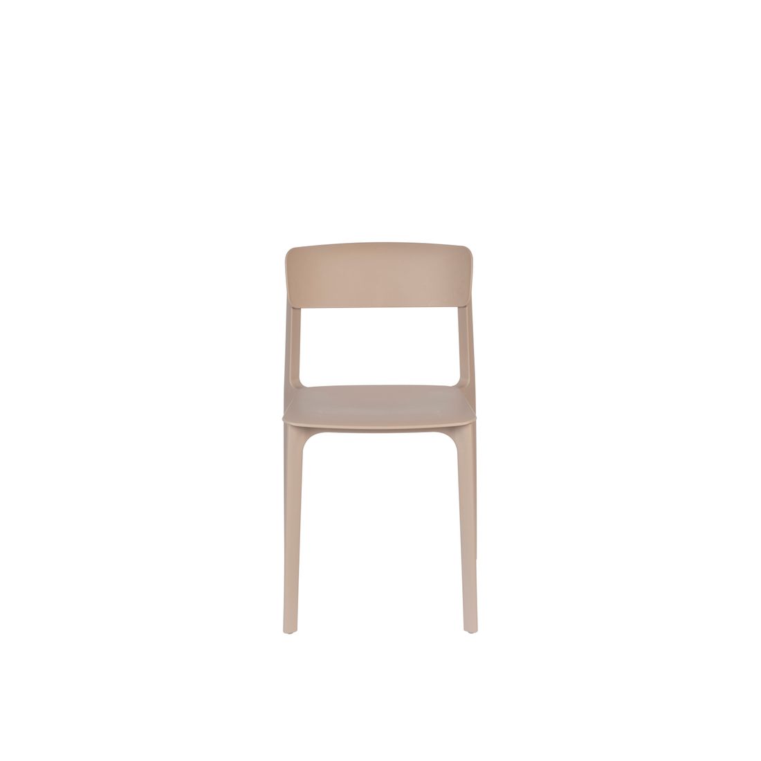 White Label Living Eetkamerstoel & Tuinstoel Clive Beige - KwaliteitWonen.nl