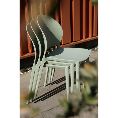 White Label Living Eetkamerstoel & Tuinstoel Sjoerd Beige - KwaliteitWonen.nl