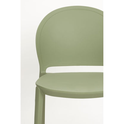 White Label Living Eetkamerstoel & Tuinstoel Sjoerd Groen - KwaliteitWonen.nl