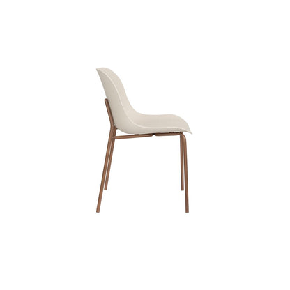 White Label Living Eetkamerstoel Wheat Wit - KwaliteitWonen.nl