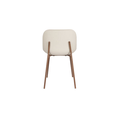 White Label Living Eetkamerstoel Wheat Wit - KwaliteitWonen.nl