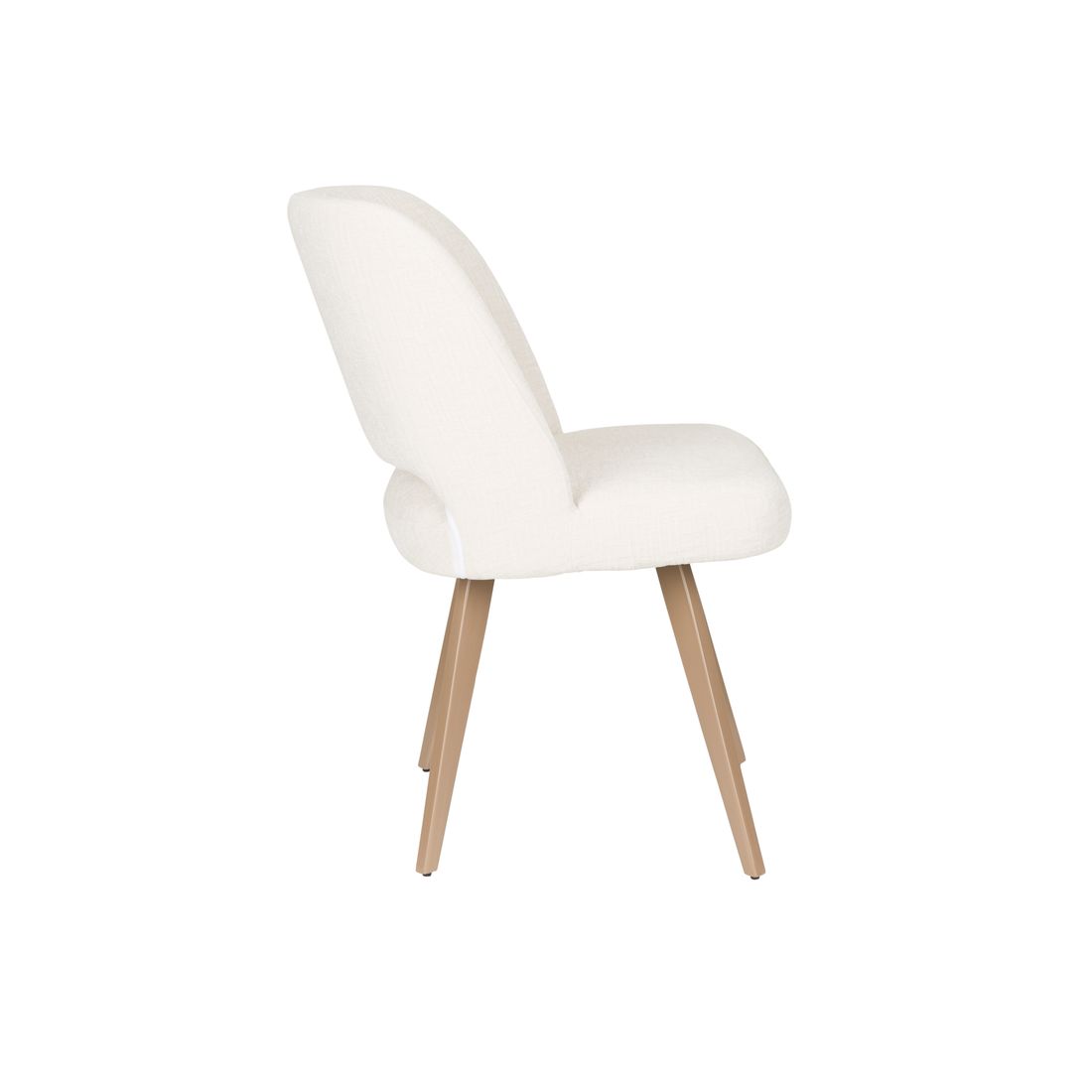 White Label Living Eetkamerstoel Yves Wit - KwaliteitWonen.nl