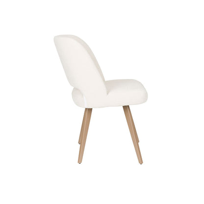 White Label Living Eetkamerstoel Yves Wit - KwaliteitWonen.nl