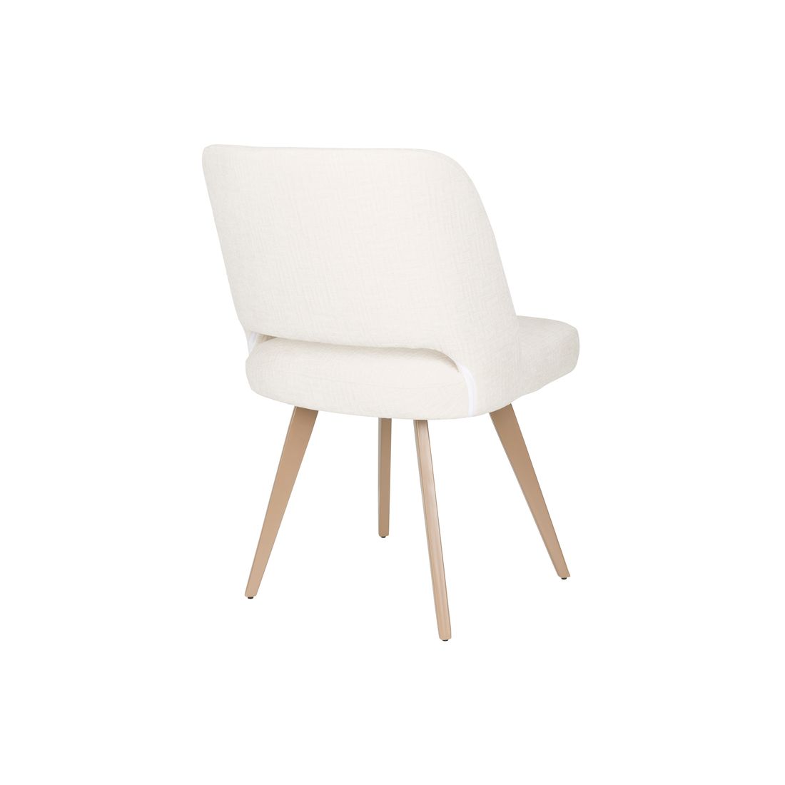 White Label Living Eetkamerstoel Yves Wit - KwaliteitWonen.nl
