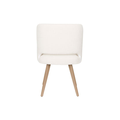 White Label Living Eetkamerstoel Yves Wit - KwaliteitWonen.nl