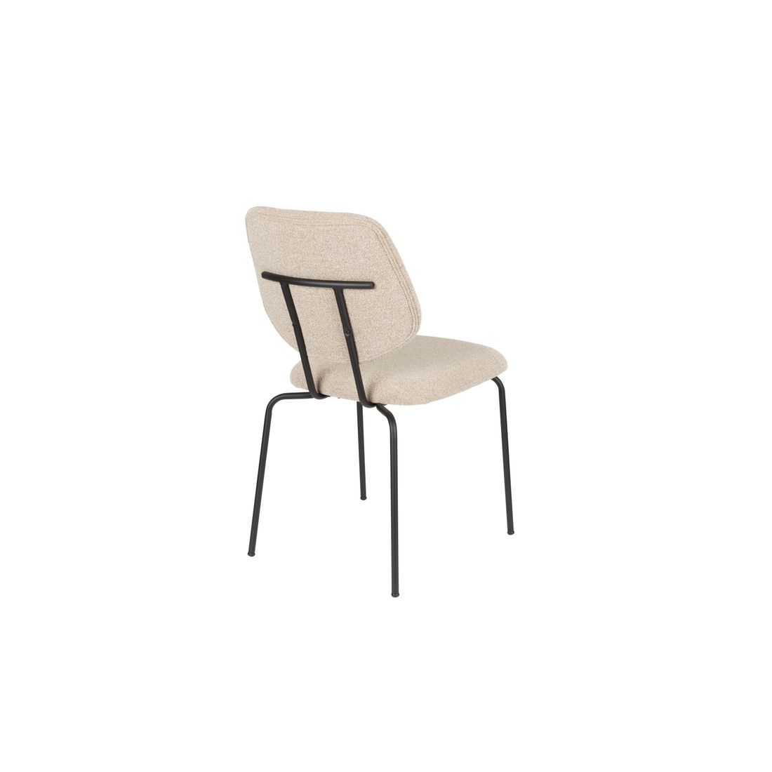 White Label Living Eetkamerstoel Zelo Beige - KwaliteitWonen.nl