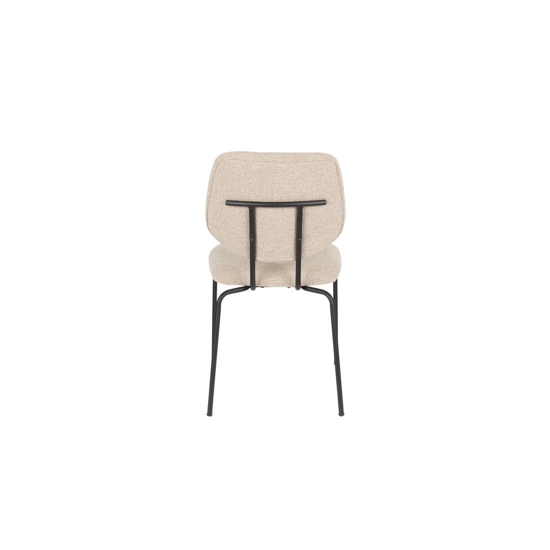 White Label Living Eetkamerstoel Zelo Beige - KwaliteitWonen.nl