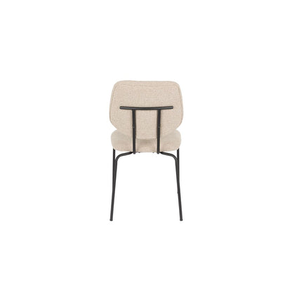 White Label Living Eetkamerstoel Zelo Beige - KwaliteitWonen.nl