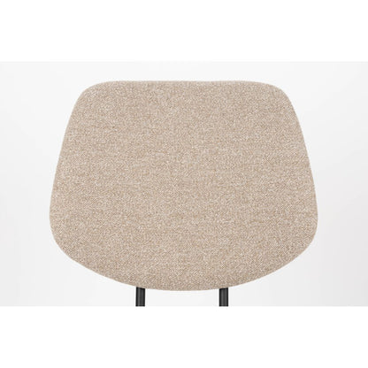 White Label Living Eetkamerstoel Zelo Beige - KwaliteitWonen.nl