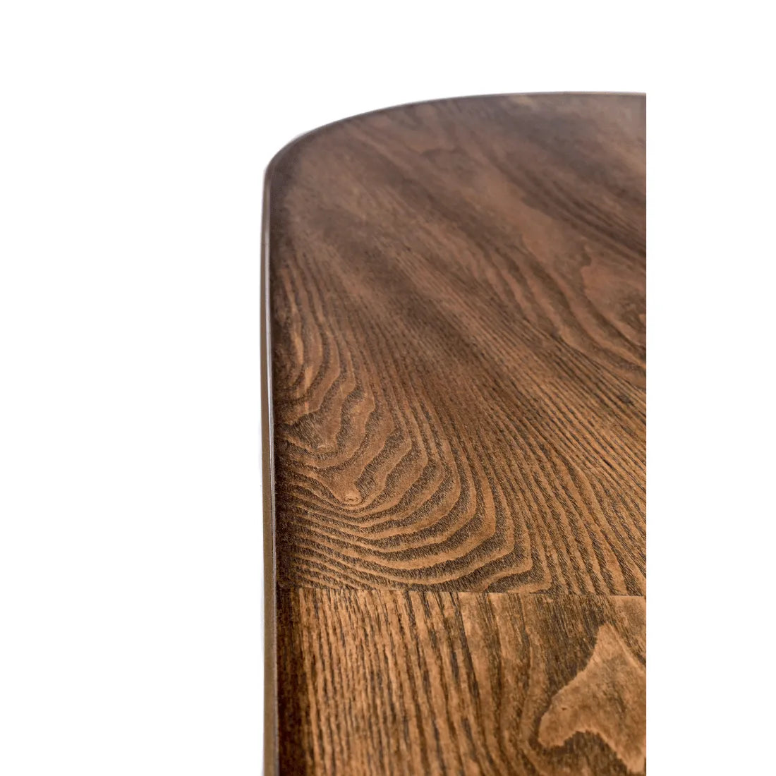 White Label Living Eettafel Denise Ovaal 200x90cm Walnoot - KwaliteitWonen.nl
