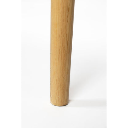White Label Living Eettafel Fabio 160x80cm Naturel - KwaliteitWonen.nl