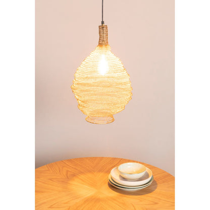 White Label Living Eettafel Fabio Rond 100cm Naturel - KwaliteitWonen.nl
