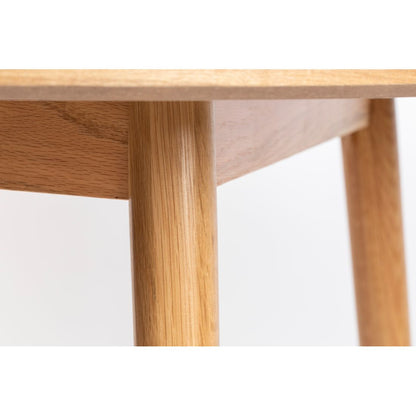 White Label Living Eettafel Fabio Rond 120cm Naturel - KwaliteitWonen.nl