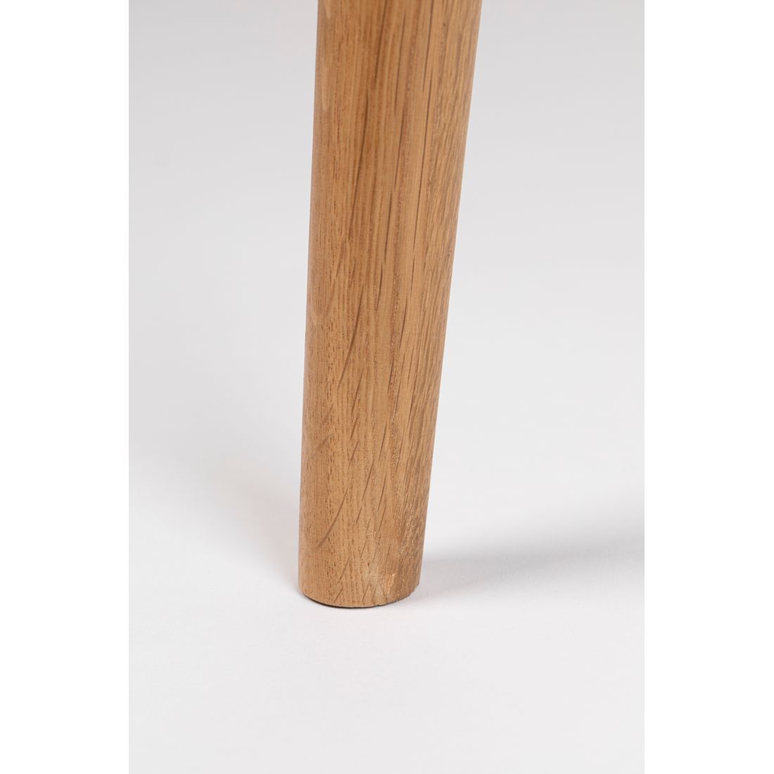 White Label Living Eettafel Fabio Rond 120cm Naturel - KwaliteitWonen.nl