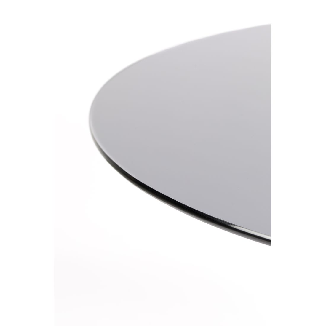 White Label Living Eettafel Floris Rond 100cm Glas - KwaliteitWonen.nl
