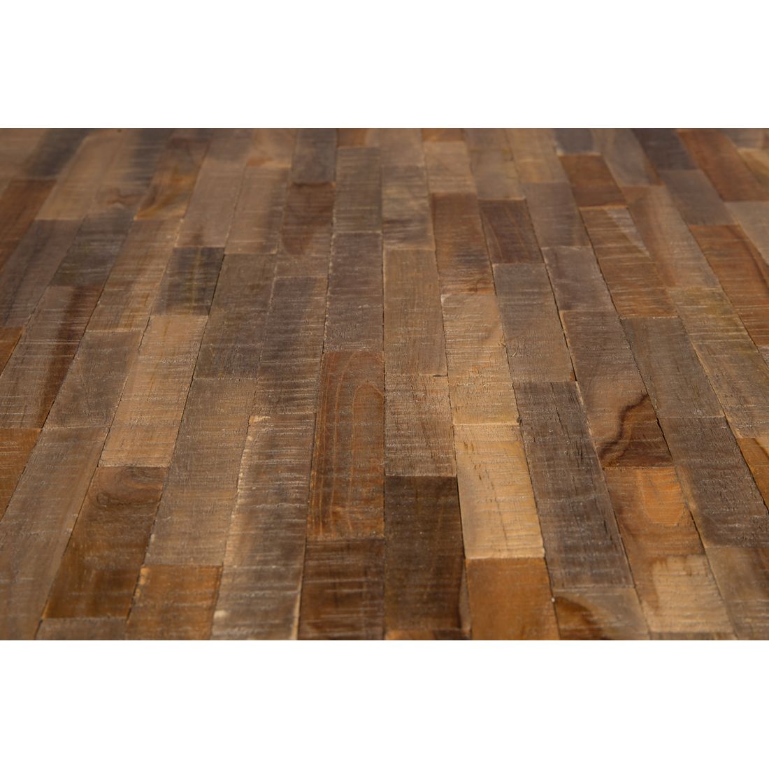 White Label Living Eettafel Mo Rond 110cm Naturel - KwaliteitWonen.nl