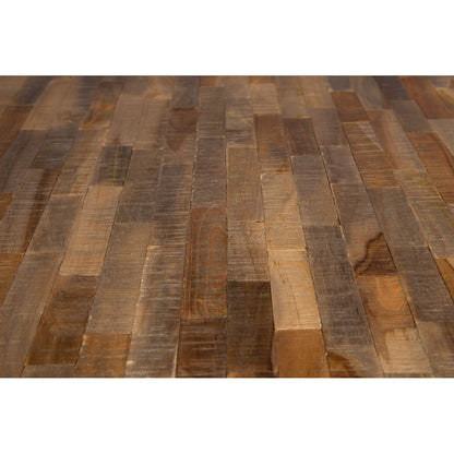 White Label Living Eettafel Mo Rond 110cm Naturel - KwaliteitWonen.nl
