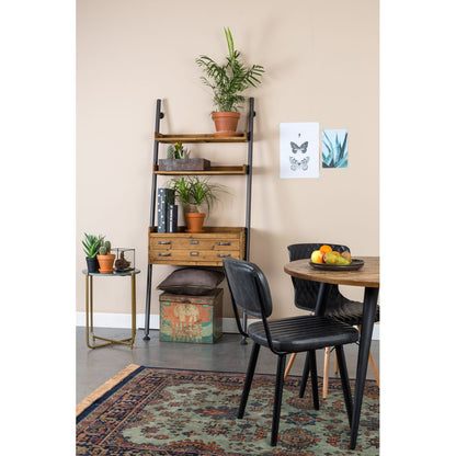 White Label Living Eettafel Mo Rond 110cm Naturel - KwaliteitWonen.nl
