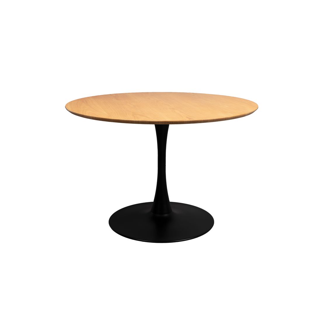 White Label Living Eettafel Raku Rond 110cm Naturel - KwaliteitWonen.nl