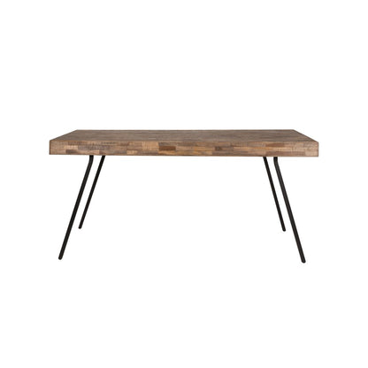 White Label Living Eettafel Suri 160x78cm Naturel - KwaliteitWonen.nl