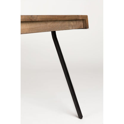 White Label Living Eettafel Suri 180x90cm Naturel - KwaliteitWonen.nl