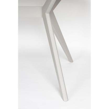 White Label Living Eettafel Zeme 220x95cm Ovaal Beige - KwaliteitWonen.nl