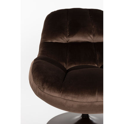 White Label Living Fauteuil Beefy Bruin - KwaliteitWonen.nl
