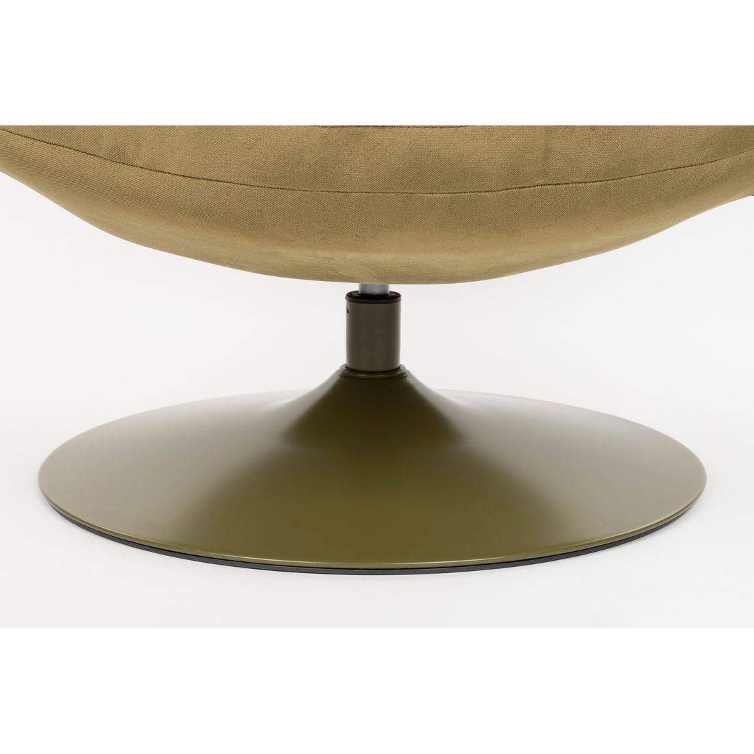 White Label Living Fauteuil Beefy Olijfgroen - KwaliteitWonen.nl