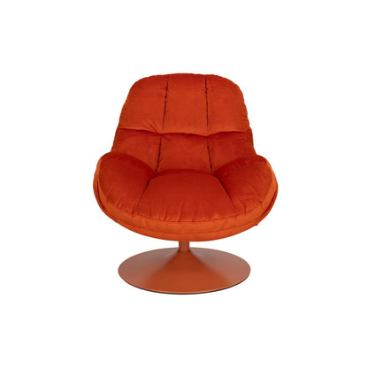 White Label Living Fauteuil Beefy Oranje - KwaliteitWonen.nl