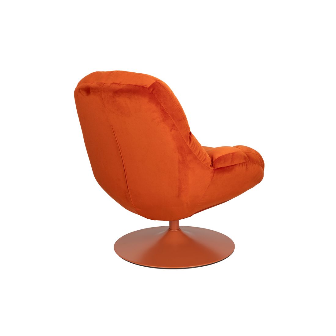White Label Living Fauteuil Beefy Oranje - KwaliteitWonen.nl
