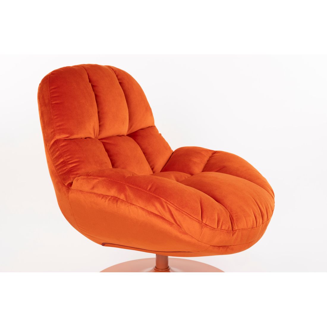 White Label Living Fauteuil Beefy Oranje - KwaliteitWonen.nl