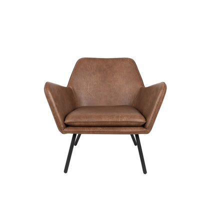 White Label Living Fauteuil Bon Bruin - KwaliteitWonen.nl