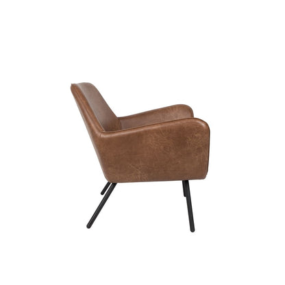 White Label Living Fauteuil Bon Bruin - KwaliteitWonen.nl