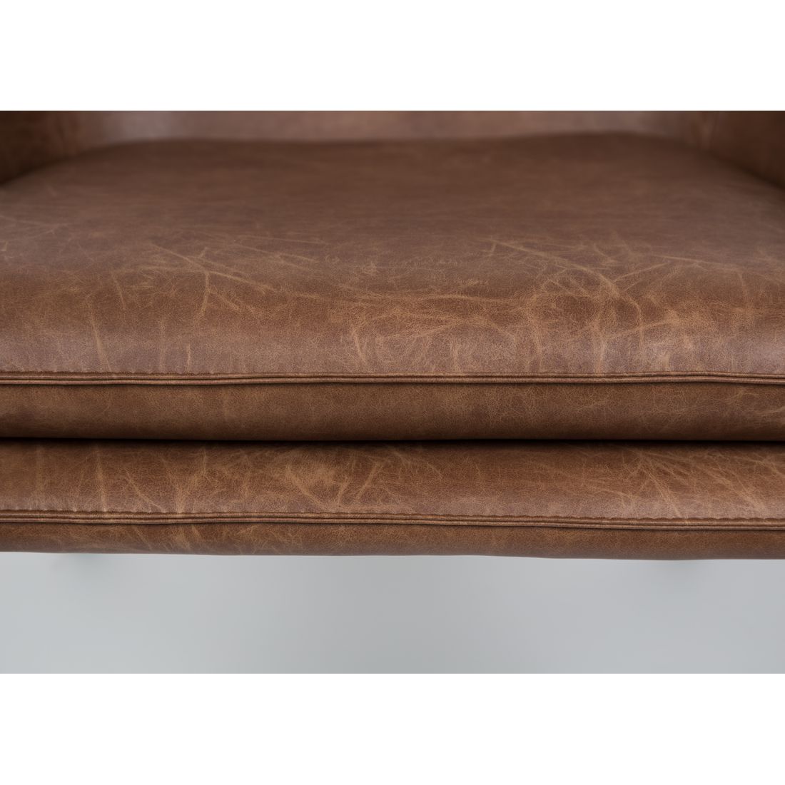 White Label Living Fauteuil Bon Bruin - KwaliteitWonen.nl