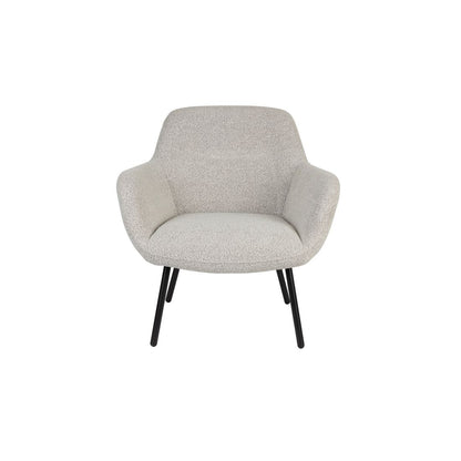 White Label Living Fauteuil Dude Boucle Beige - KwaliteitWonen.nl