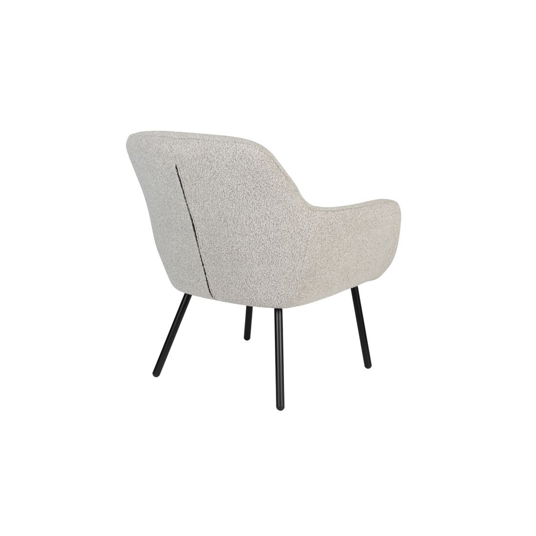 White Label Living Fauteuil Dude Boucle Beige - KwaliteitWonen.nl