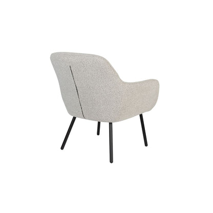White Label Living Fauteuil Dude Boucle Beige - KwaliteitWonen.nl
