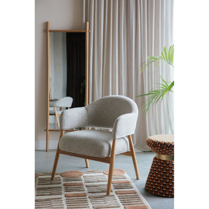 White Label Living Fauteuil Indy Beige - KwaliteitWonen.nl